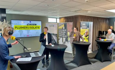 BNR nieuwsradio op bezoek bij Pluimers Isolatie