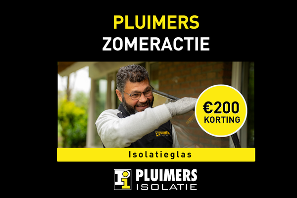 Isolatieglas zomeractie