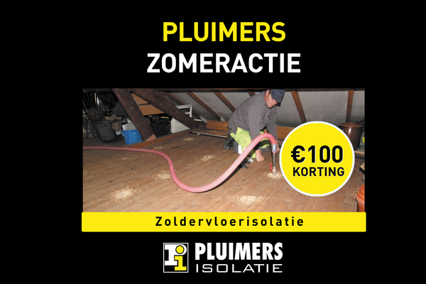Zoldervloerisolatie zomeractie